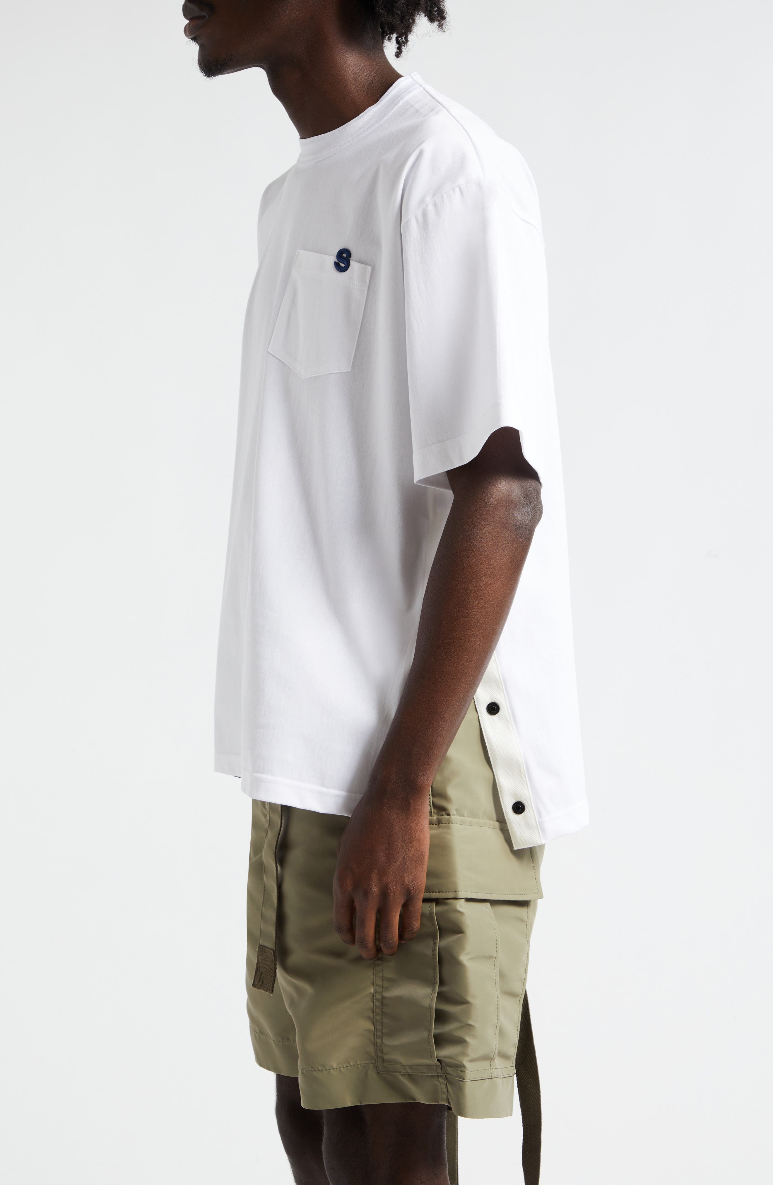 Embroidered Cotton Jersey T-Shirt - 4