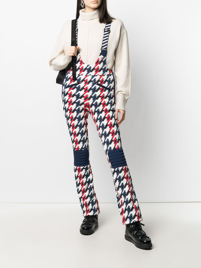 PERFECT MOMENT houndstooth-print jumpsuit outlook