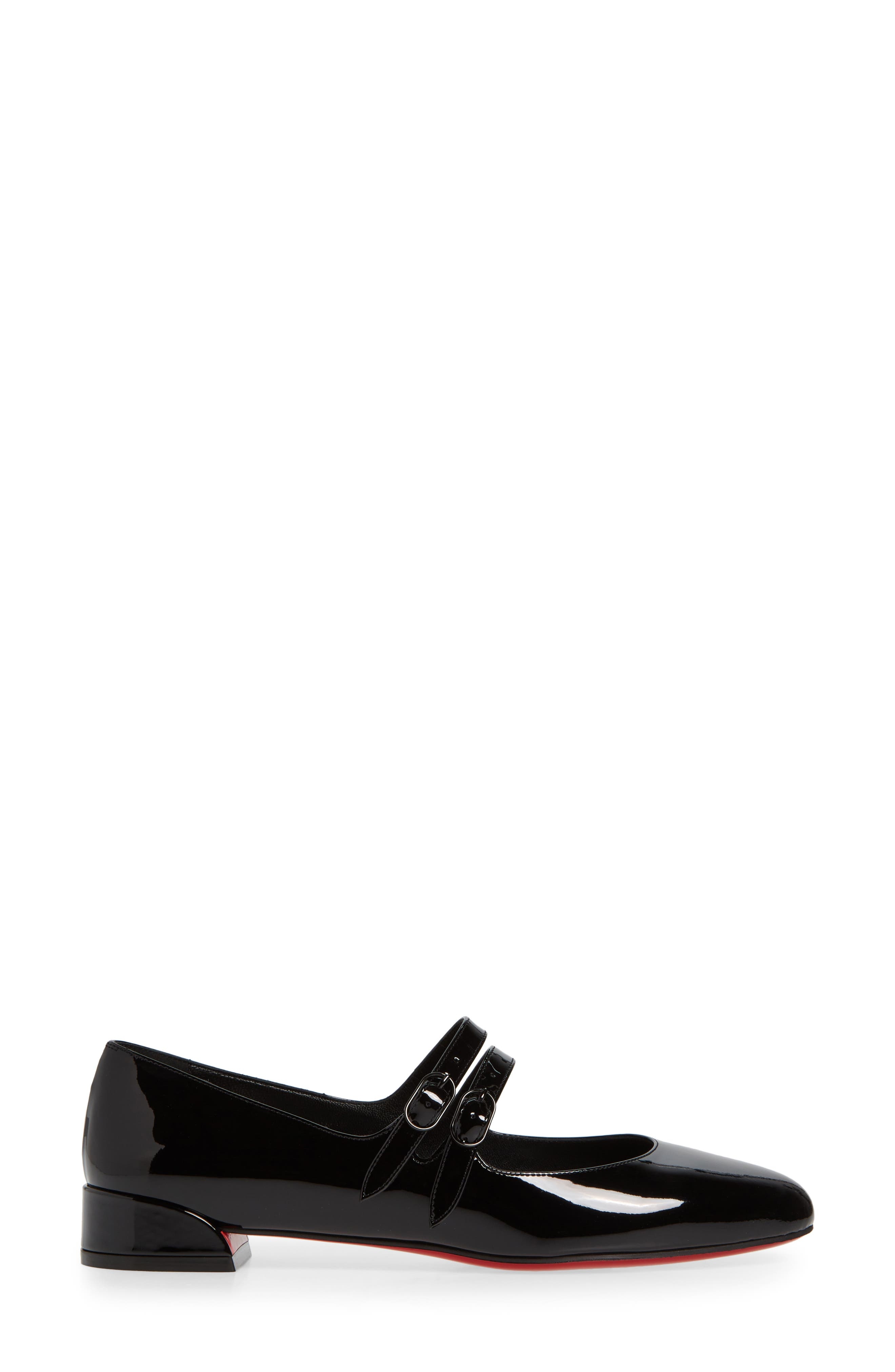 Christian Louboutin Sweet Jane Patent Pump in Black/Red at Nordstrom - 3