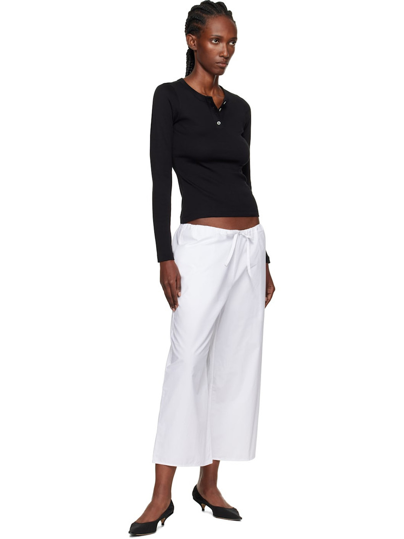 FLORE FLORE Black Jess Longsleeve T-shirt outlook