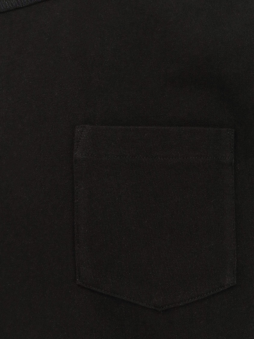 Sacai Men Cotton T-Shirt With Nylon Inserts - 3