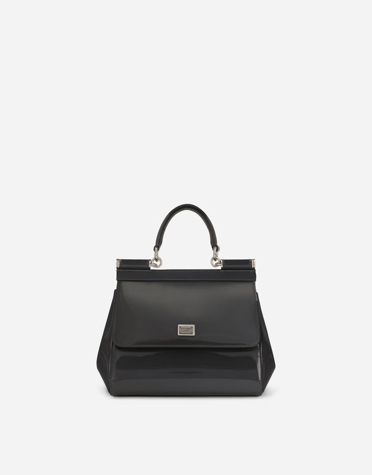Small Sicily bag in polished calfskin - 1