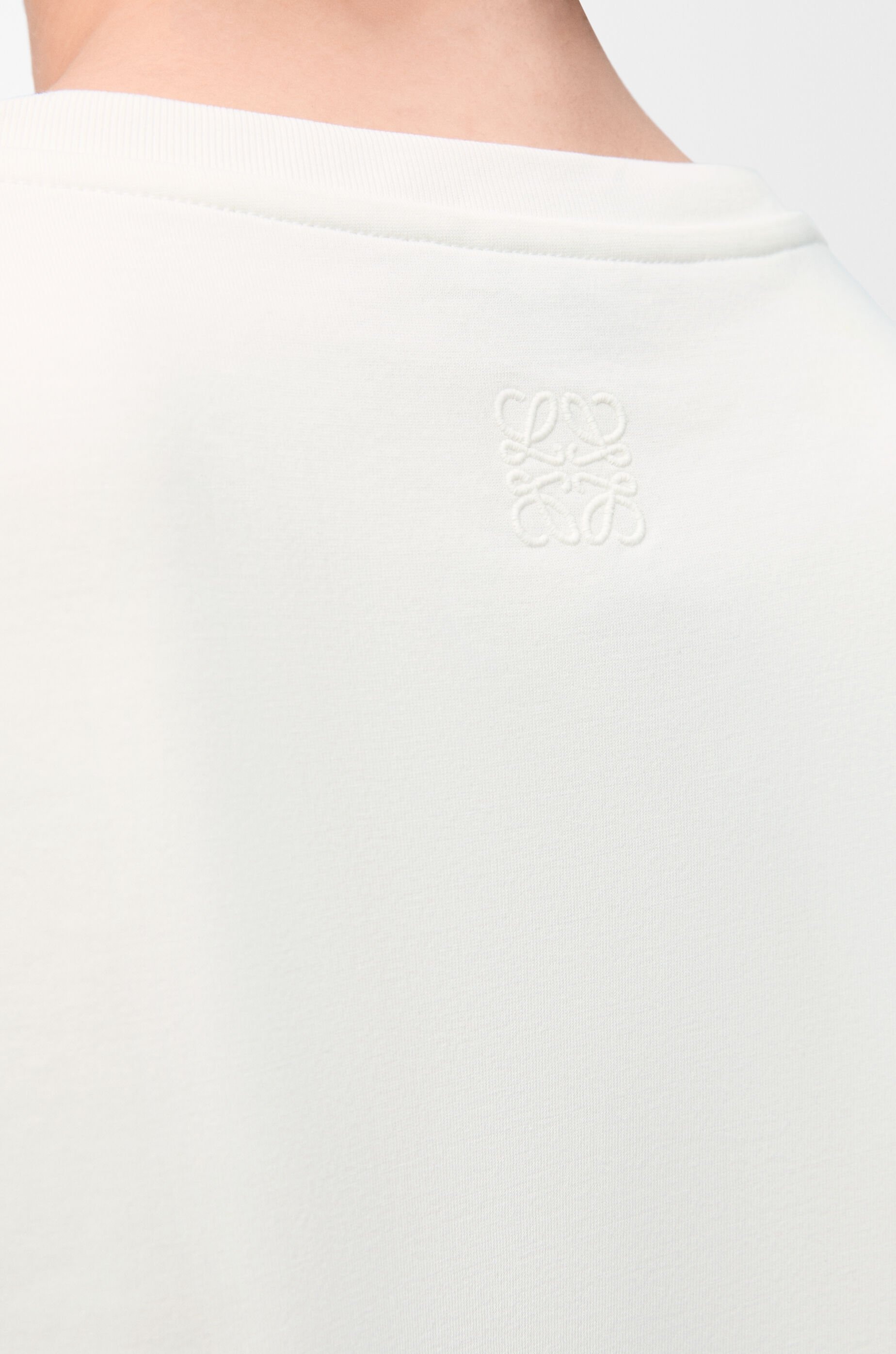 Relaxed fit t-shirt in cotton blend - 5