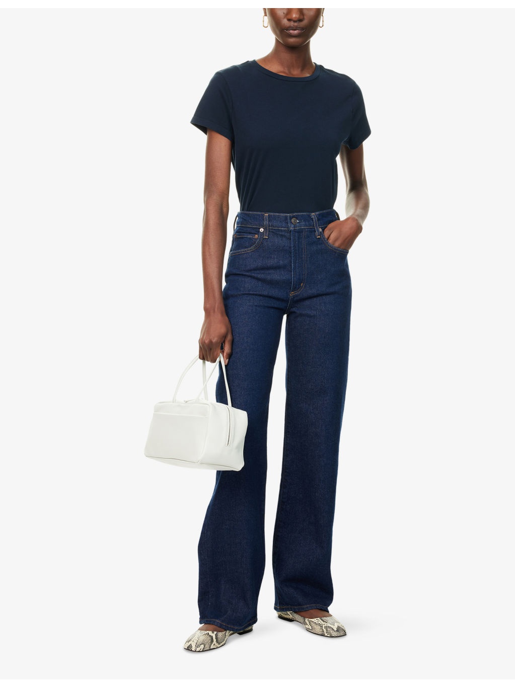 Adine short-Sleeves Cotton-Jersey T-Shirt - 2