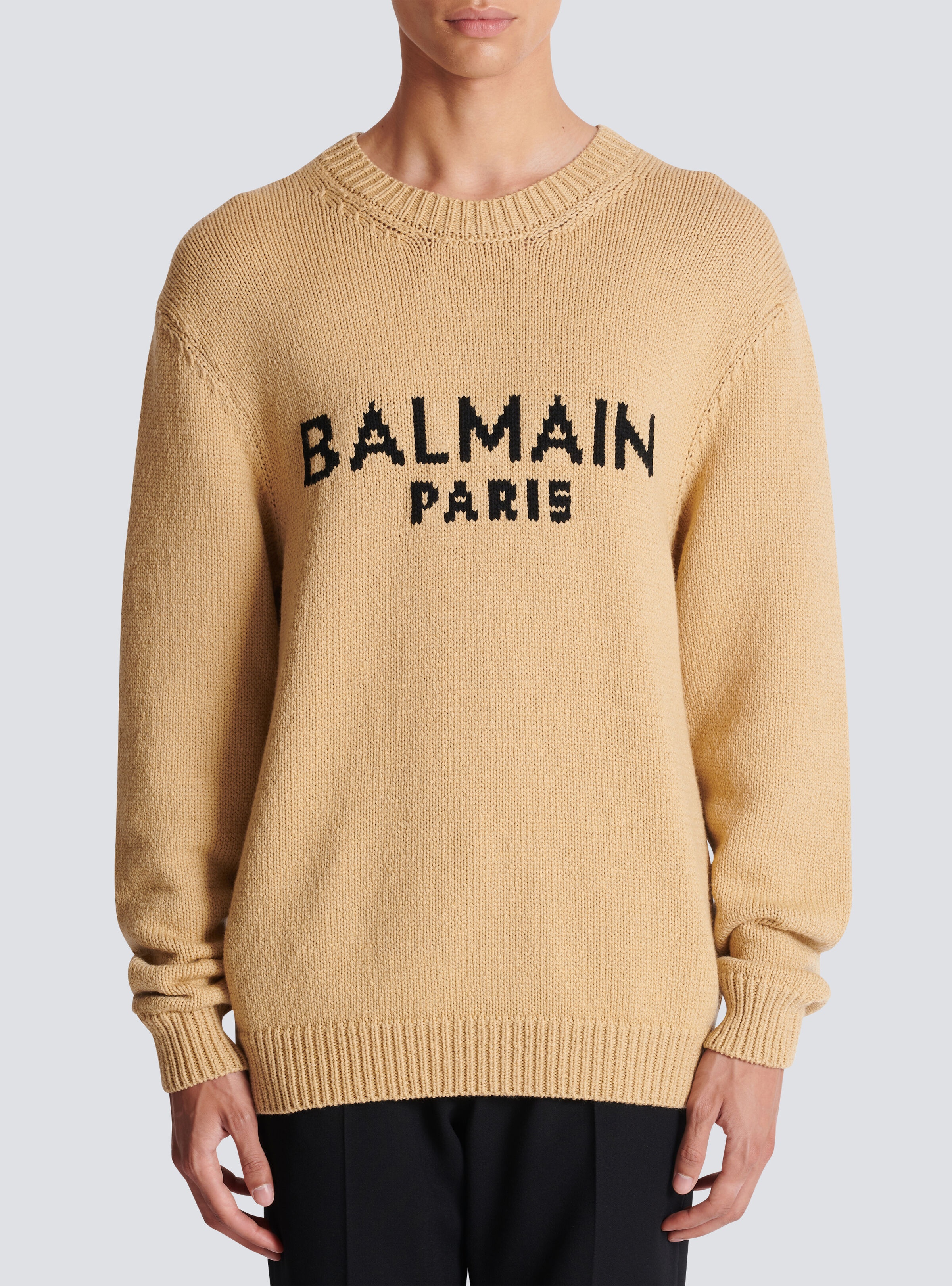 Balmain merino wool jumper - 5