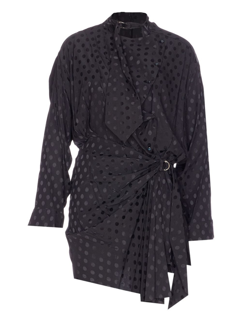 polka-dot tie-belt dress 1