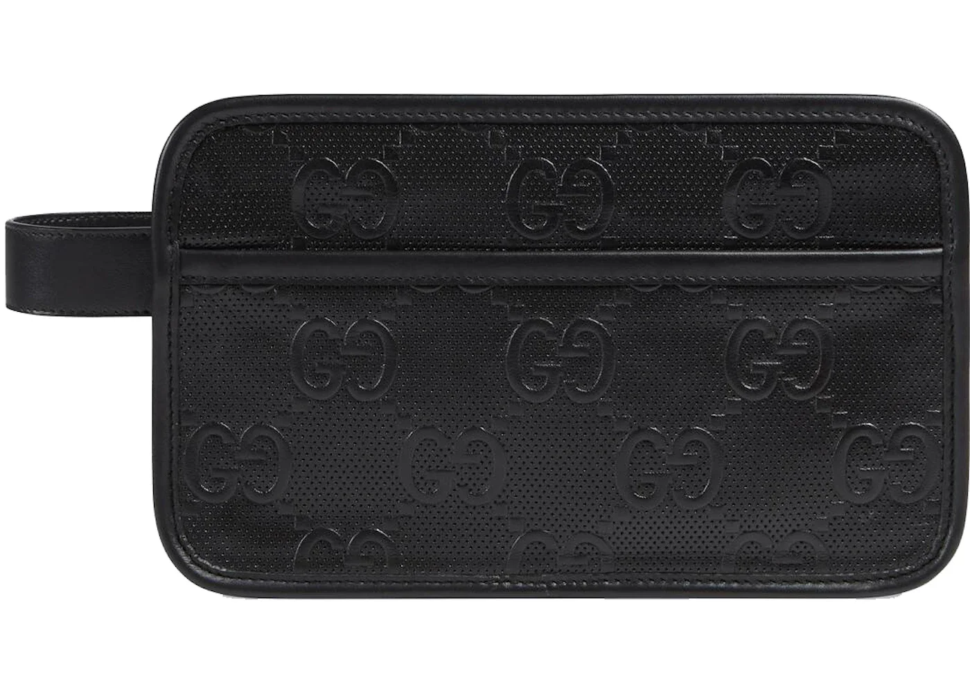 Gucci GG Embossed Cosmetic Case Black - 1