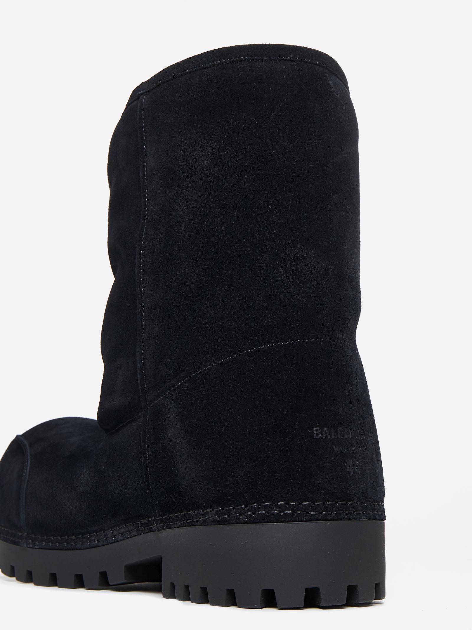 Alaska Fur suede ankle boots - 4