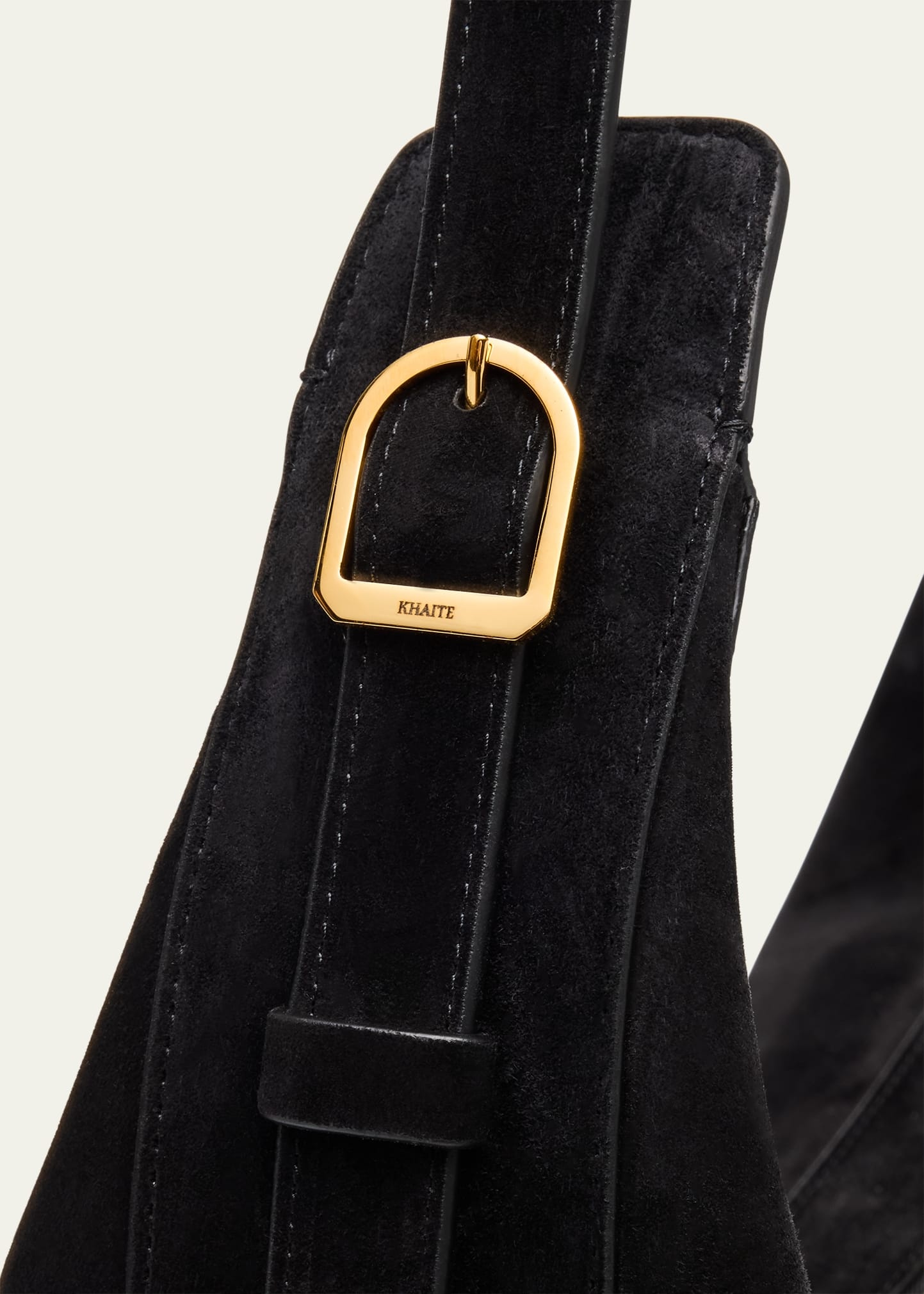 Augustina Zip Suede Hobo Bag - 5