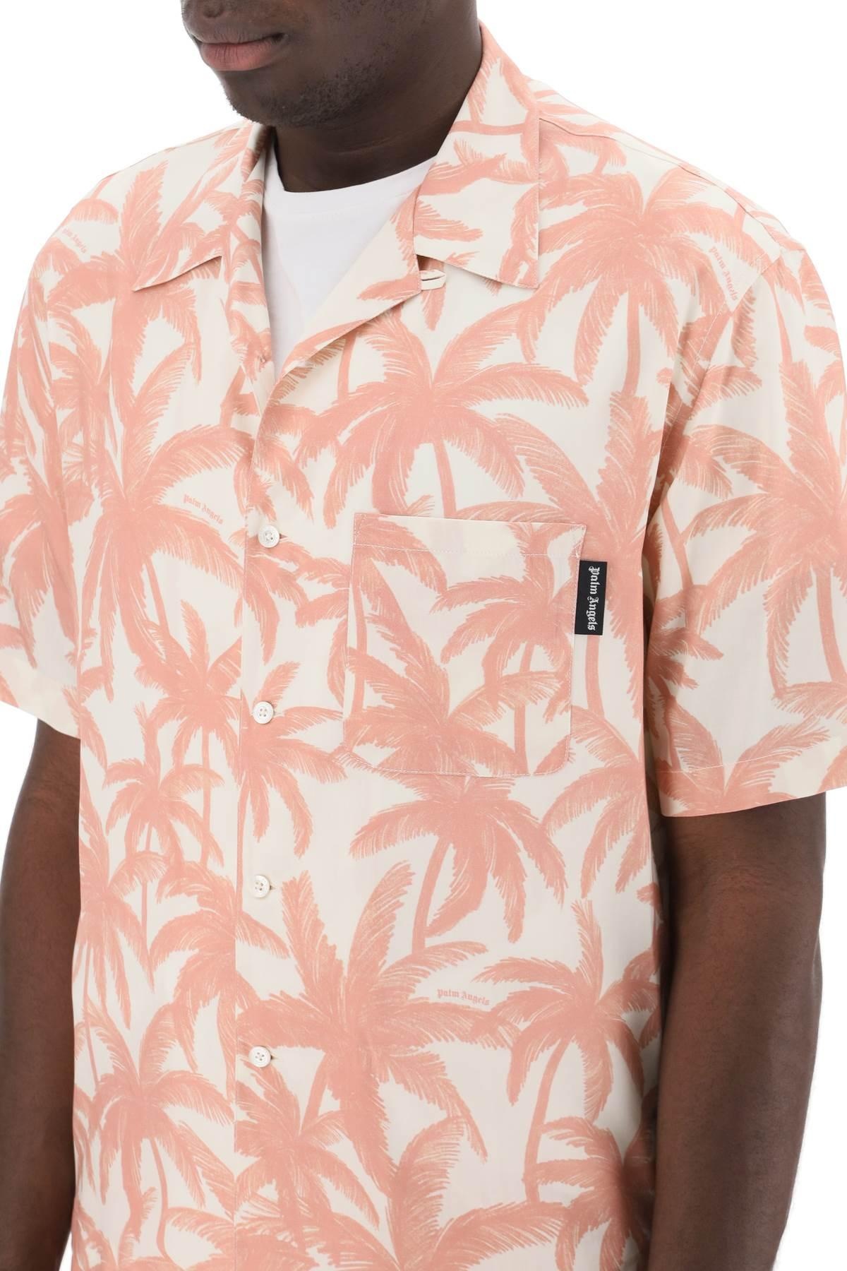 Bowling shirt with Palms motif - 5