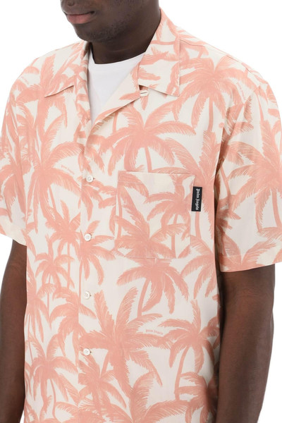 Palm Angels Bowling shirt with Palms motif outlook