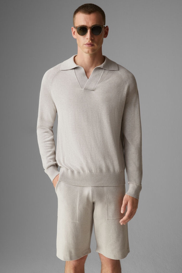 Grover Knitted pullover in Light gray - 2