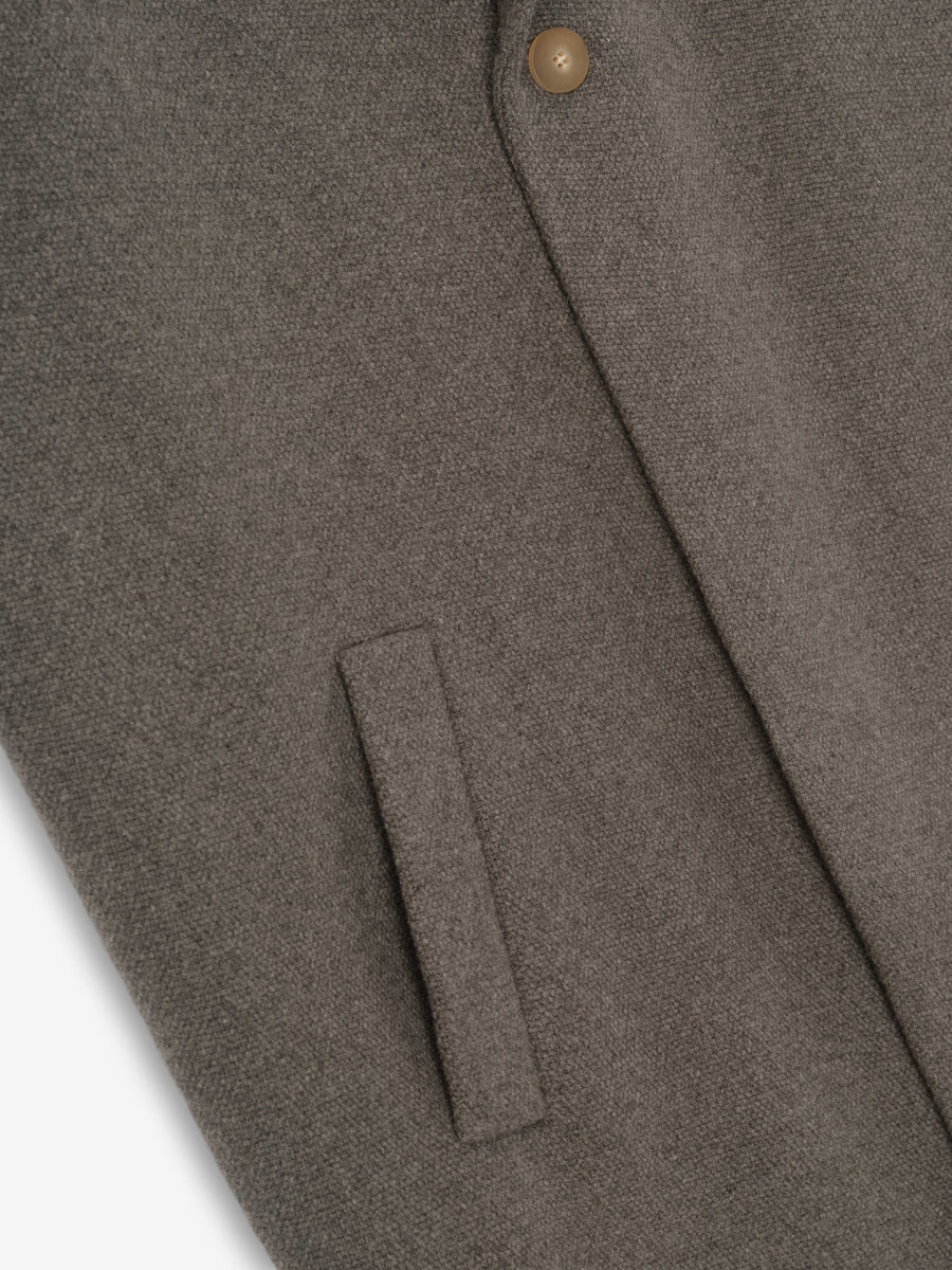 Wool Relaxed Coat - 8
