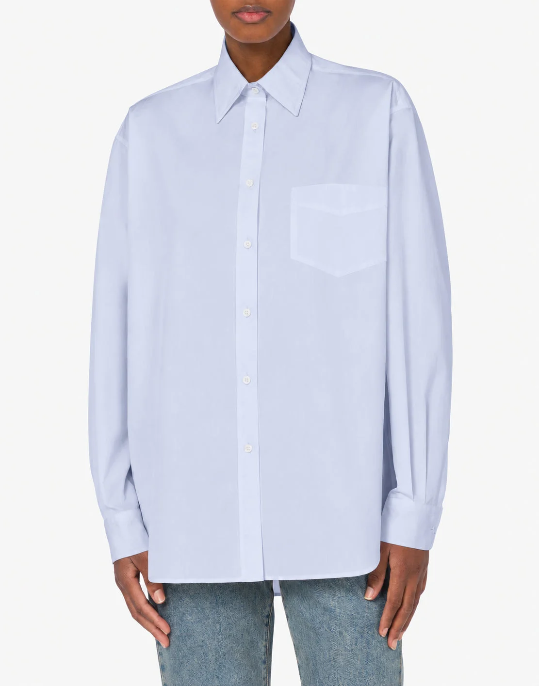 SHIRT IN COTTON POPLIN - 1