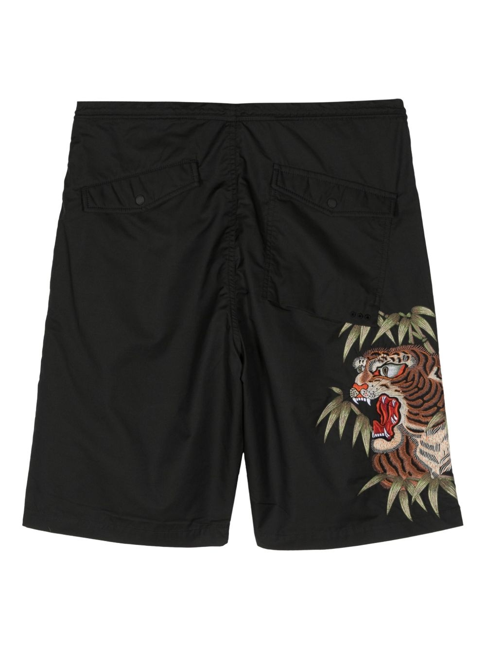 embroidered-motif shorts - 2