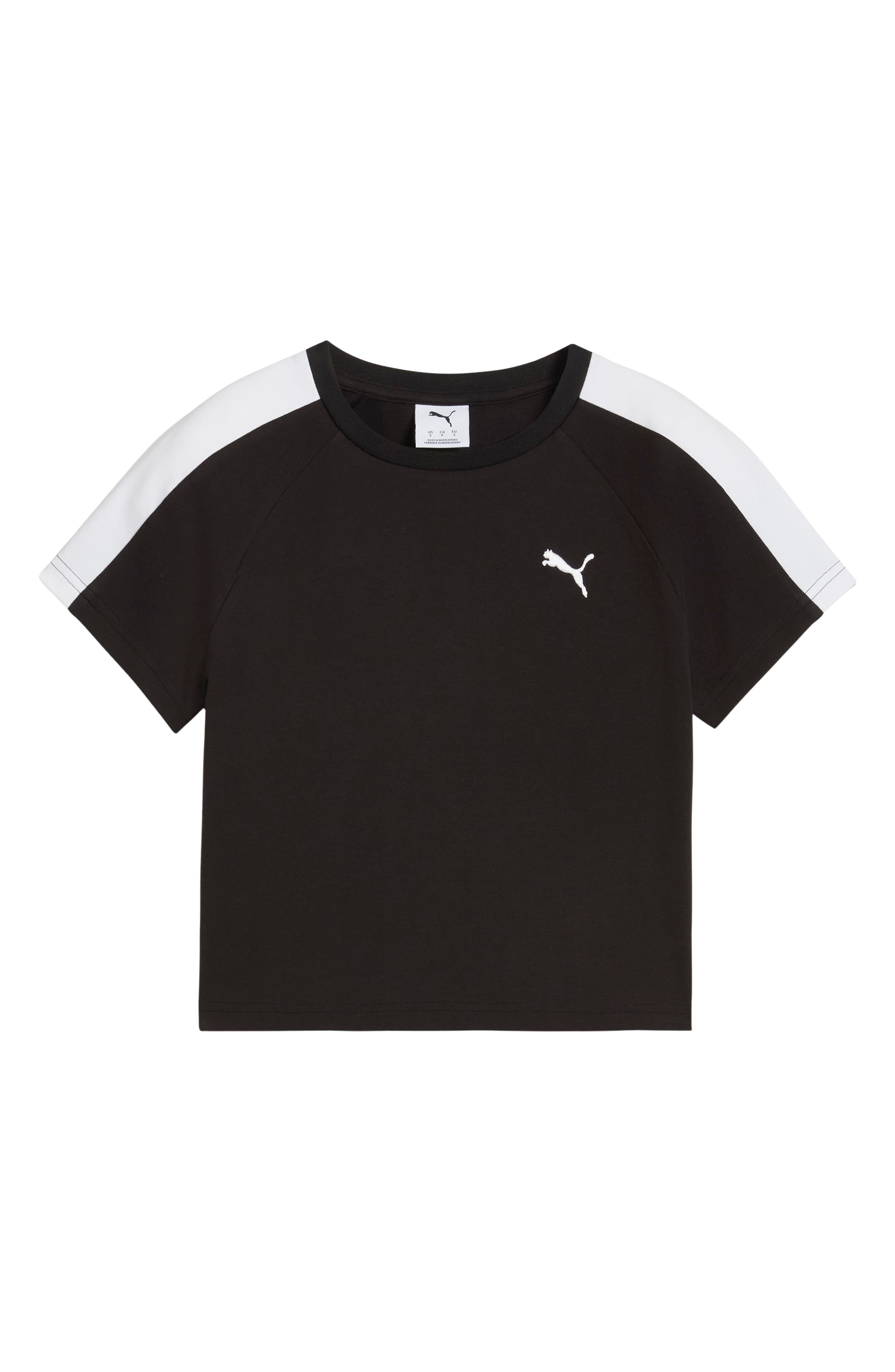 PUMA Logo Baby T-Shirt in Puma Black at Nordstrom - 5