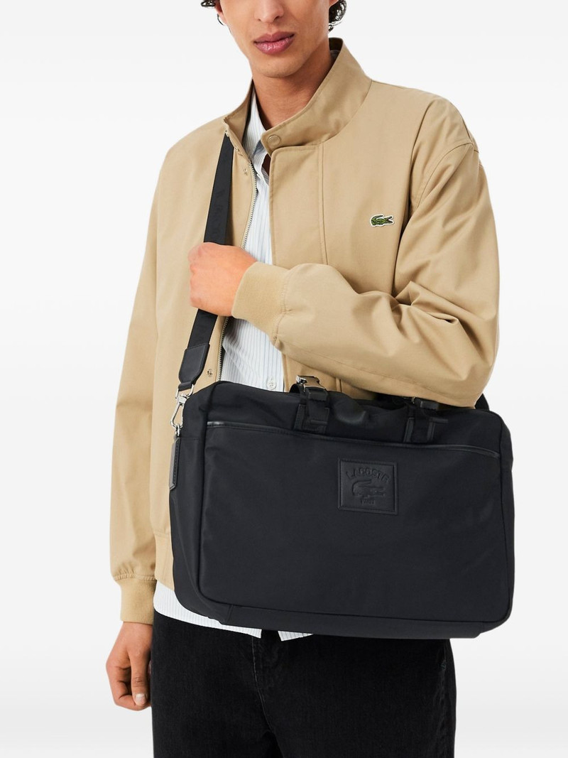 LACOSTE logo laptop bag outlook