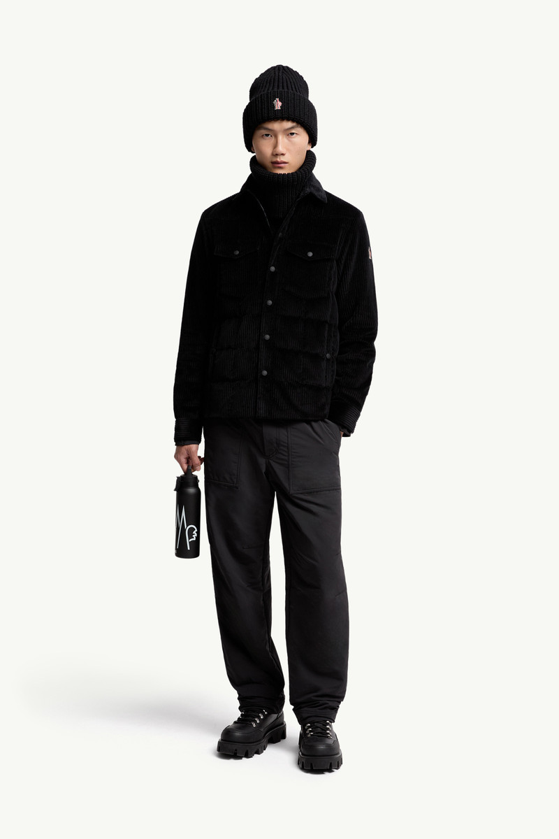 Moncler Grenoble Gelt Corduroy Down Shirt Jacket outlook