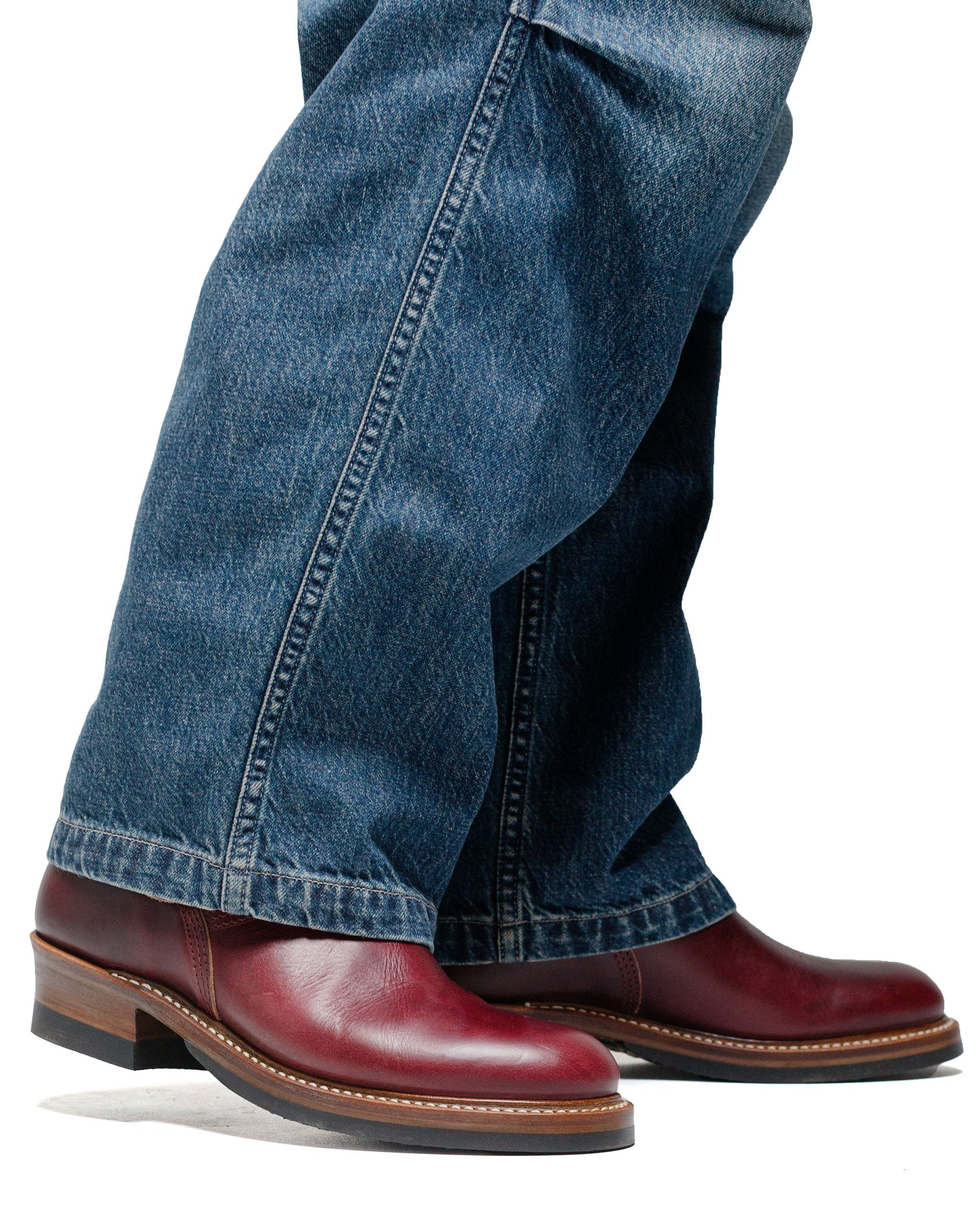 Wabash Engineer Boots Horween CXL Burgundy - 6