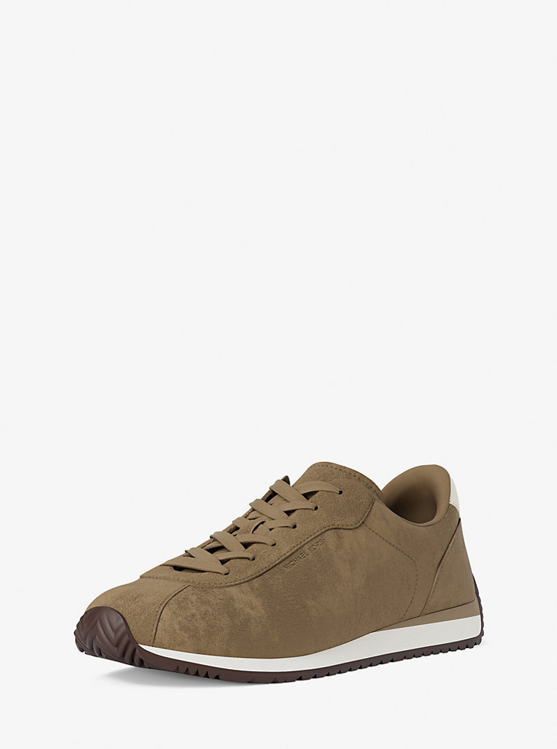 MICHAEL KORS Rhodes Suede Trainer outlook