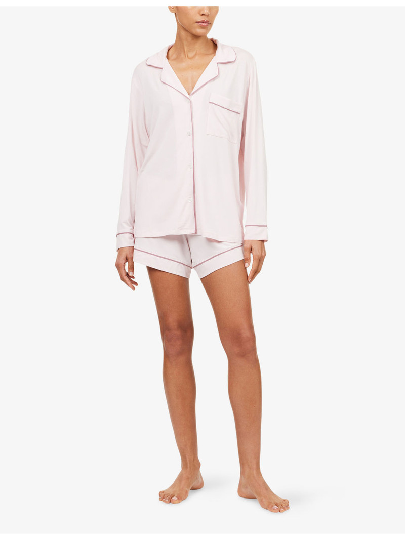eberjey Gisele Long-Sleeve Stretch-Jersey Pyjama Set outlook