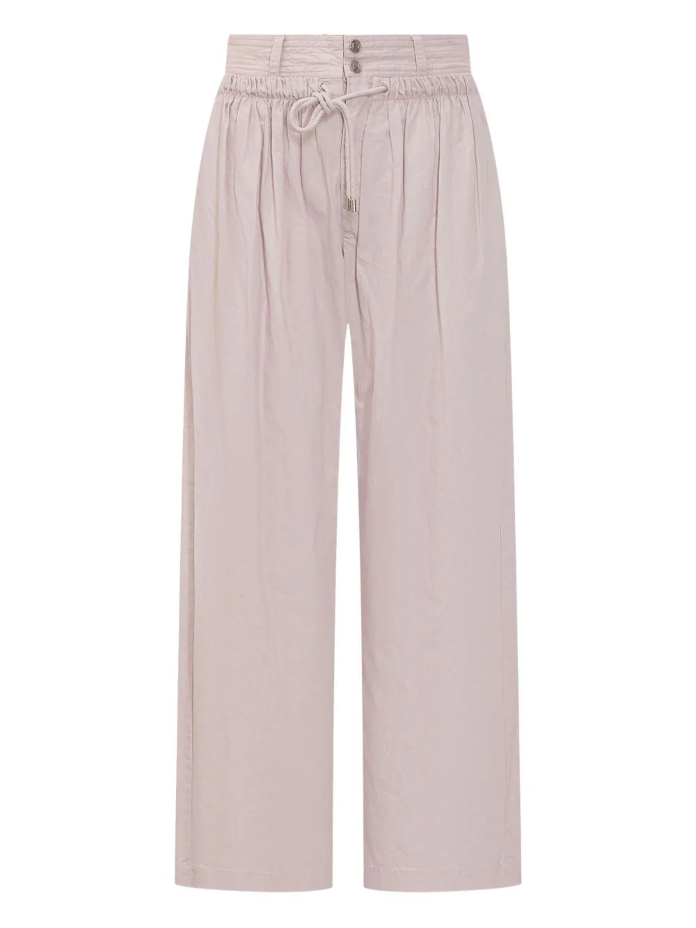 pintuck detailing trousers - 1