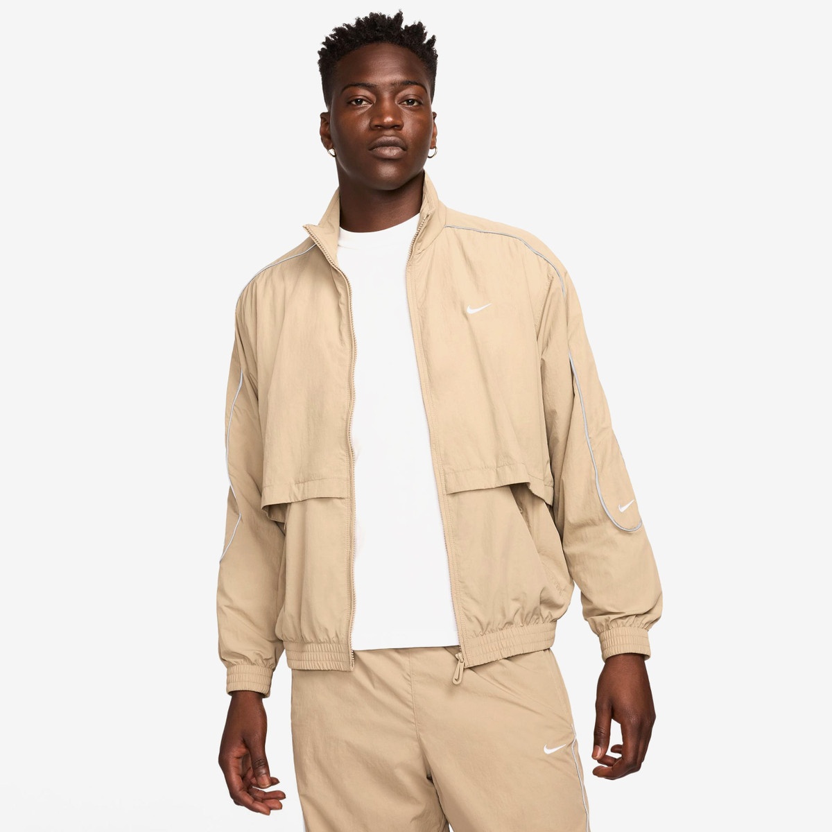 Solo Swoosh Woven Track Jacket - 1