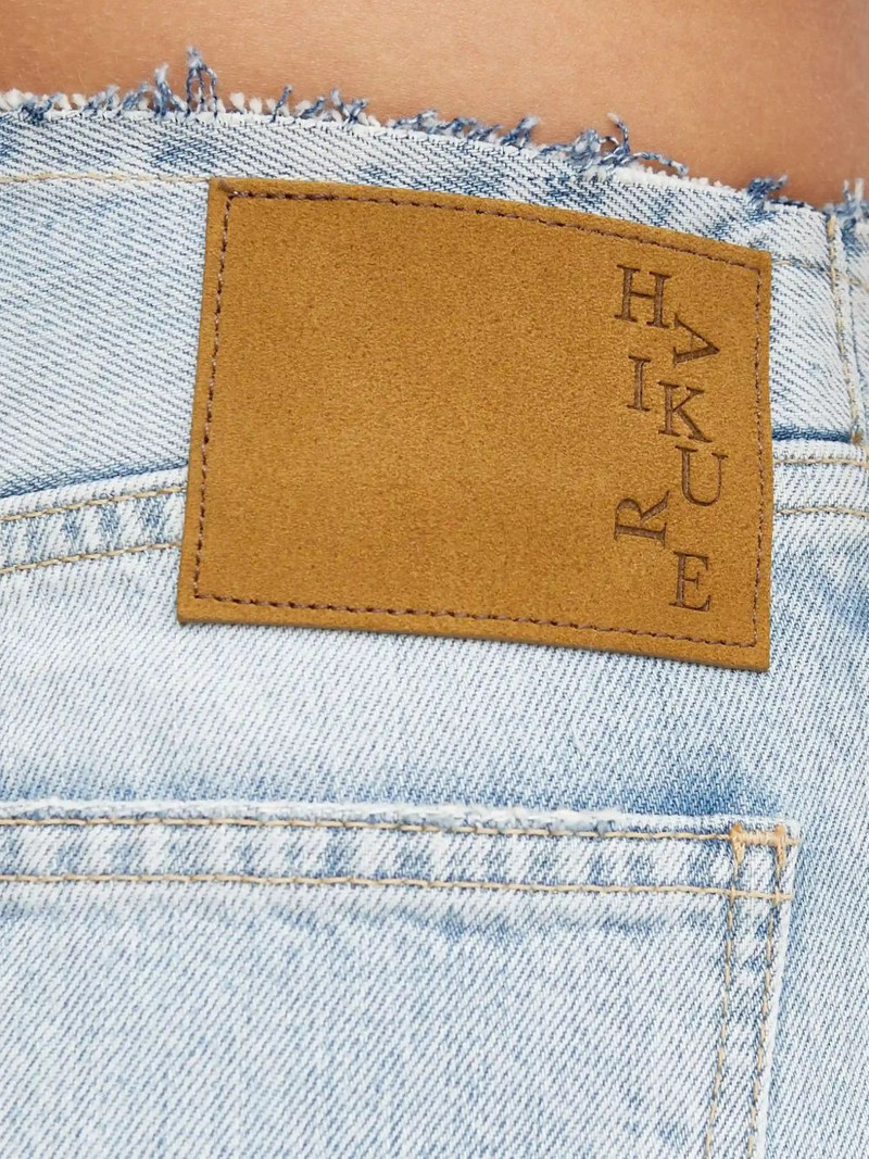 Korea WB raw-finished five-pocket jeans 4