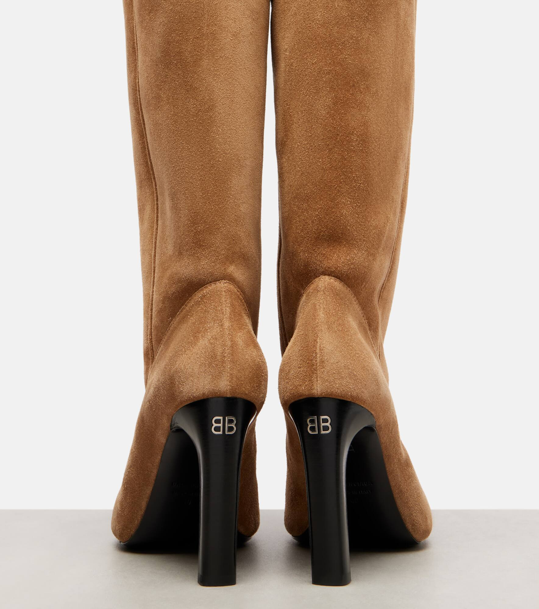 Fargo 80 suede knee-high boots - 5
