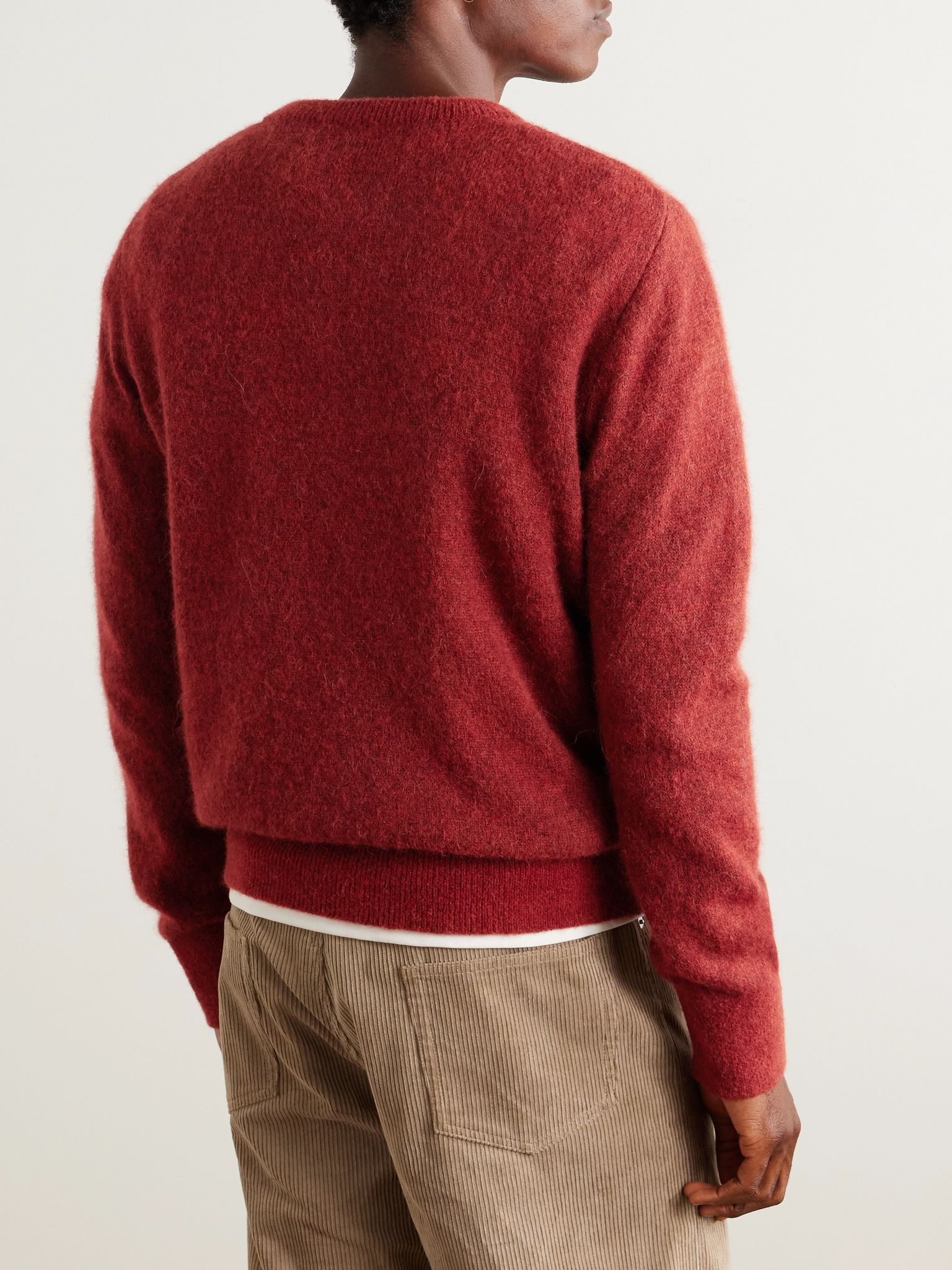 Blenheim Knitted Sweater Red - 4