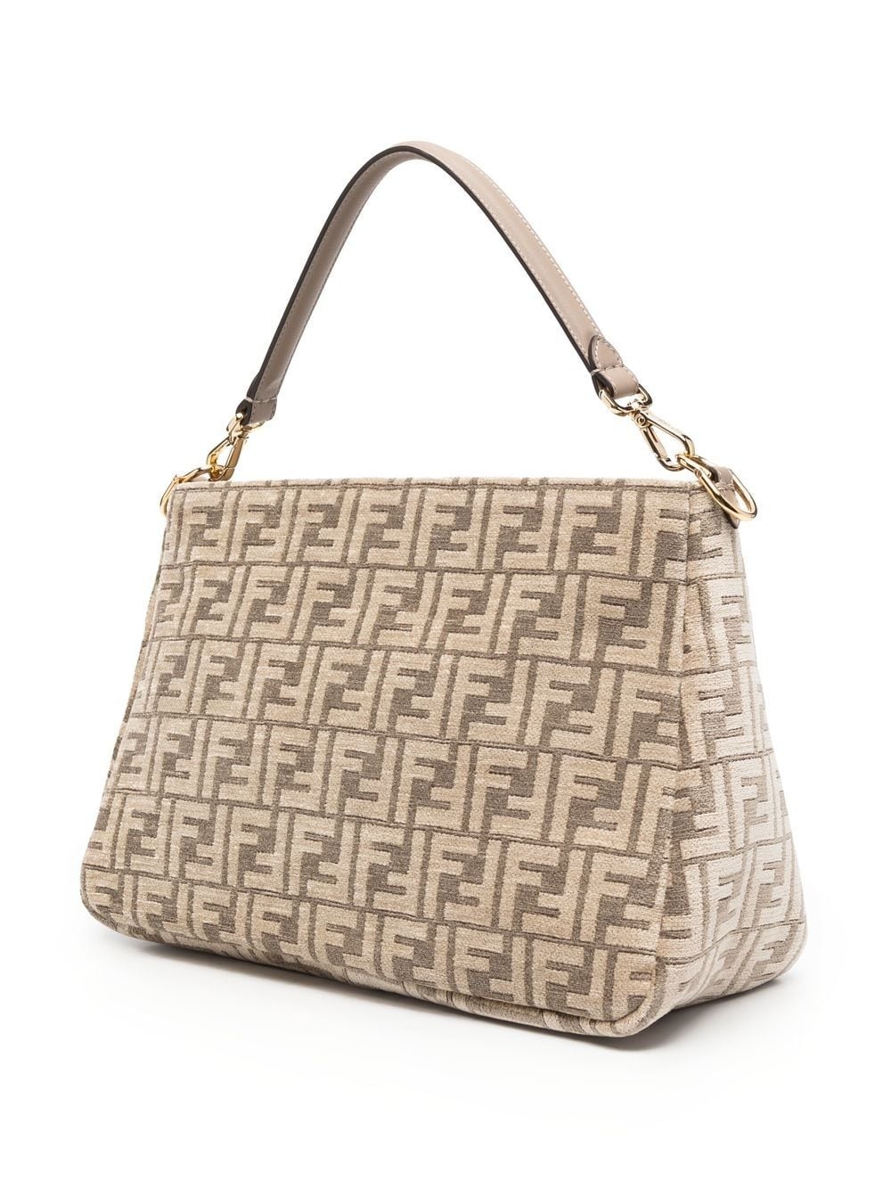 O'Lock monogram-jacquard shoulder bag - 4