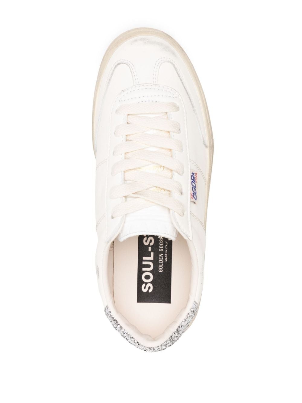 Soul Star distressed glittered sneakers - 4