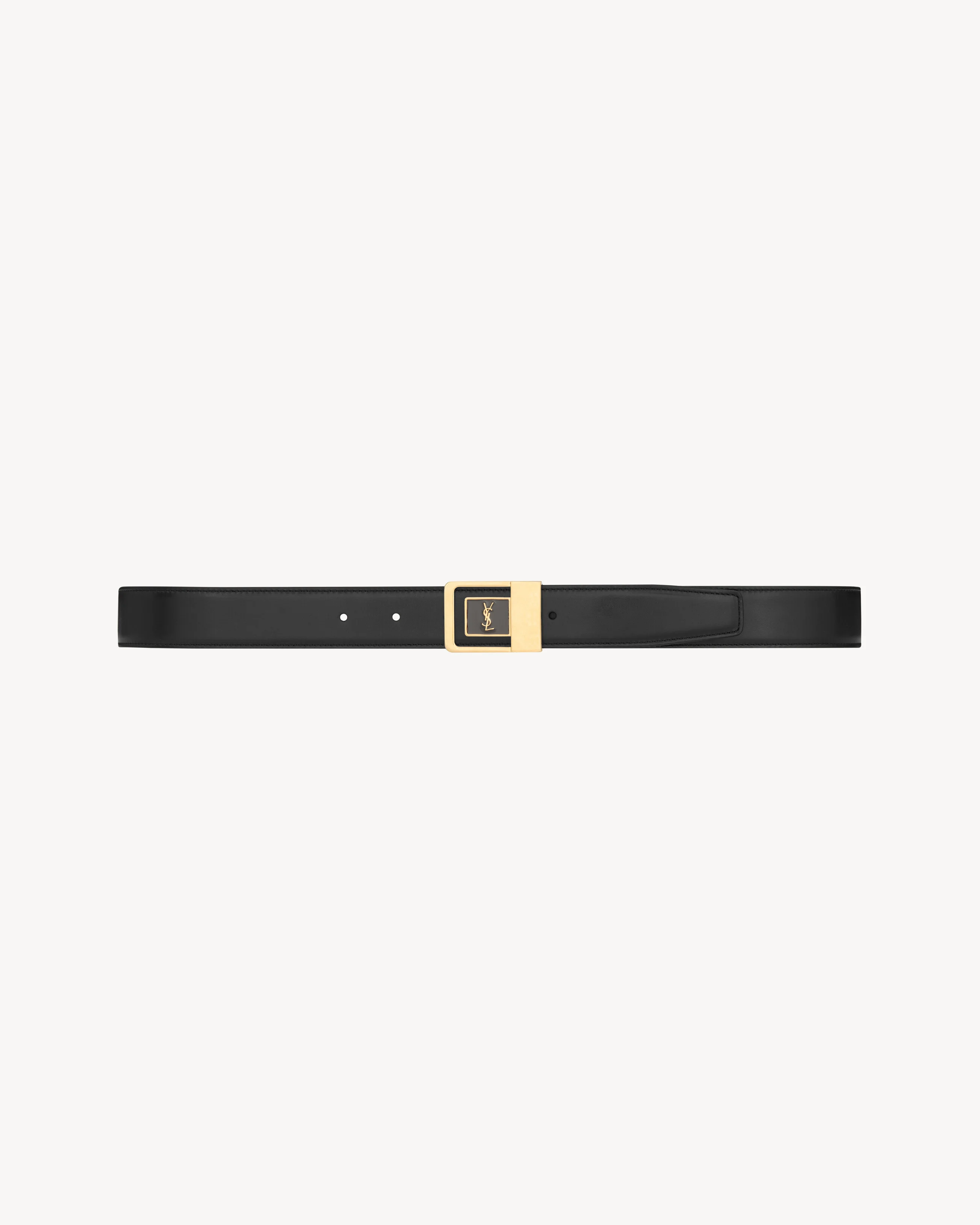 LA 66 BELT IN SMOOTH LEATHER - 1