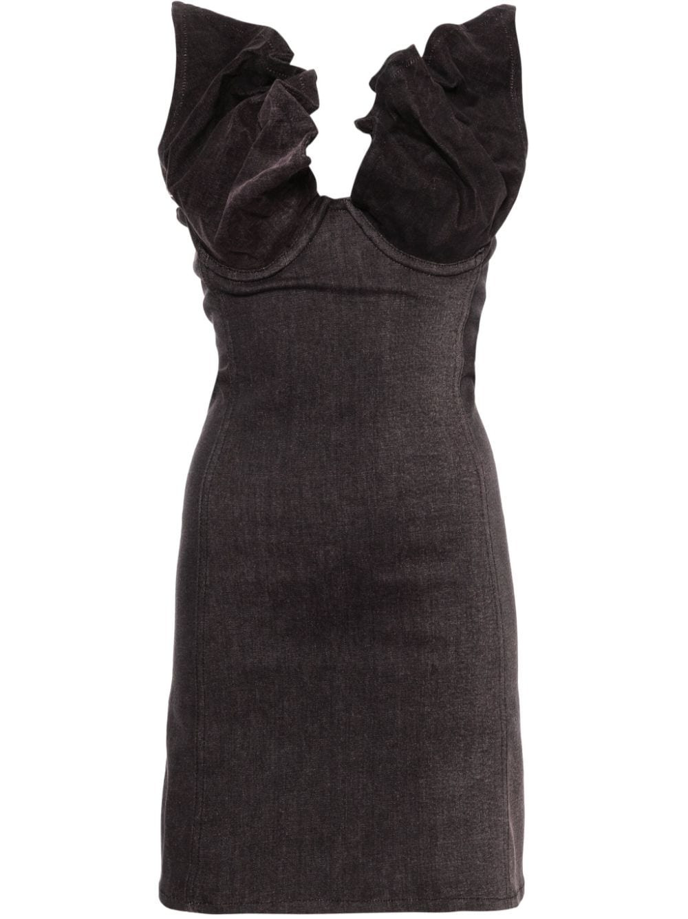 Y/PROJECT denim mini Dress - 1