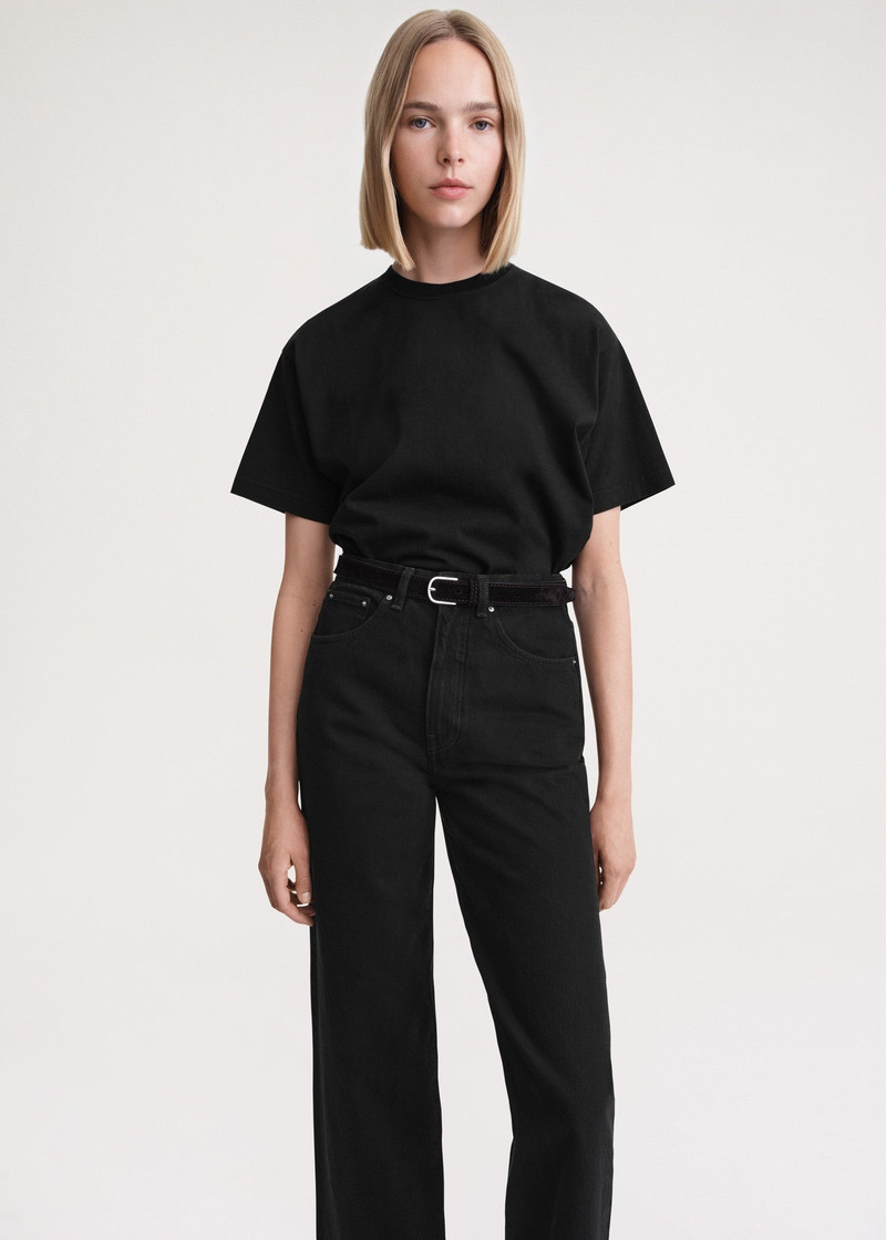 Flare fit denim black 5