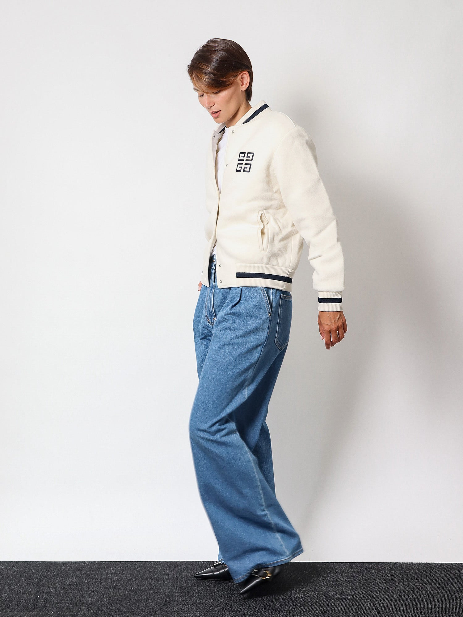 Cotton Jeans With Metal 4G Detail - 2