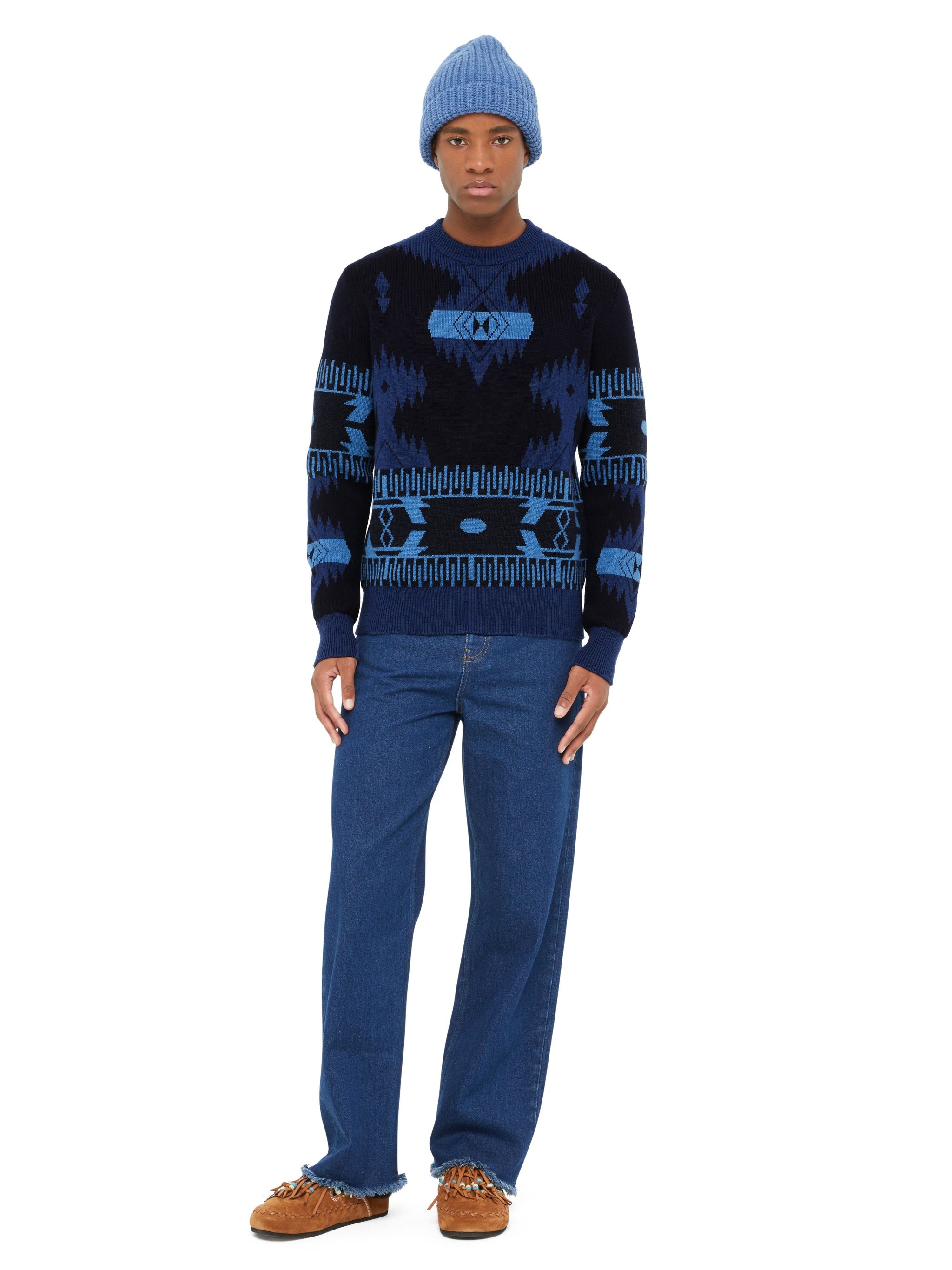 Icon Jacquard Sweater - 4