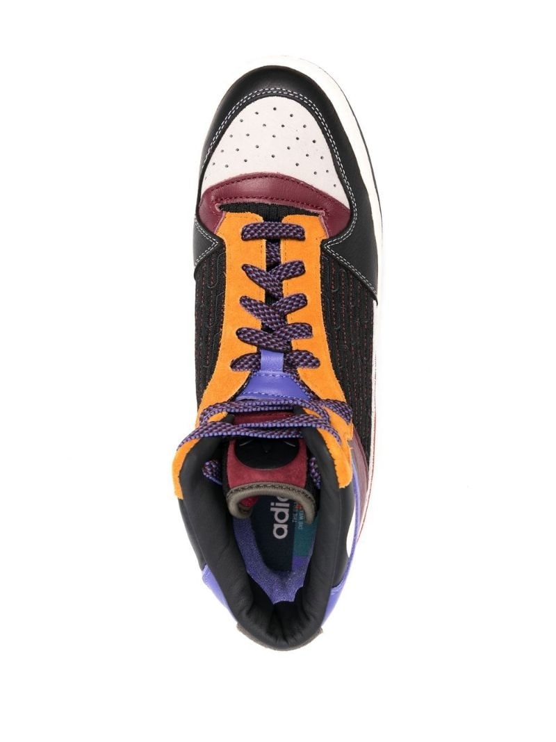 Forum Mid Patchwork high-top sneakers - 4