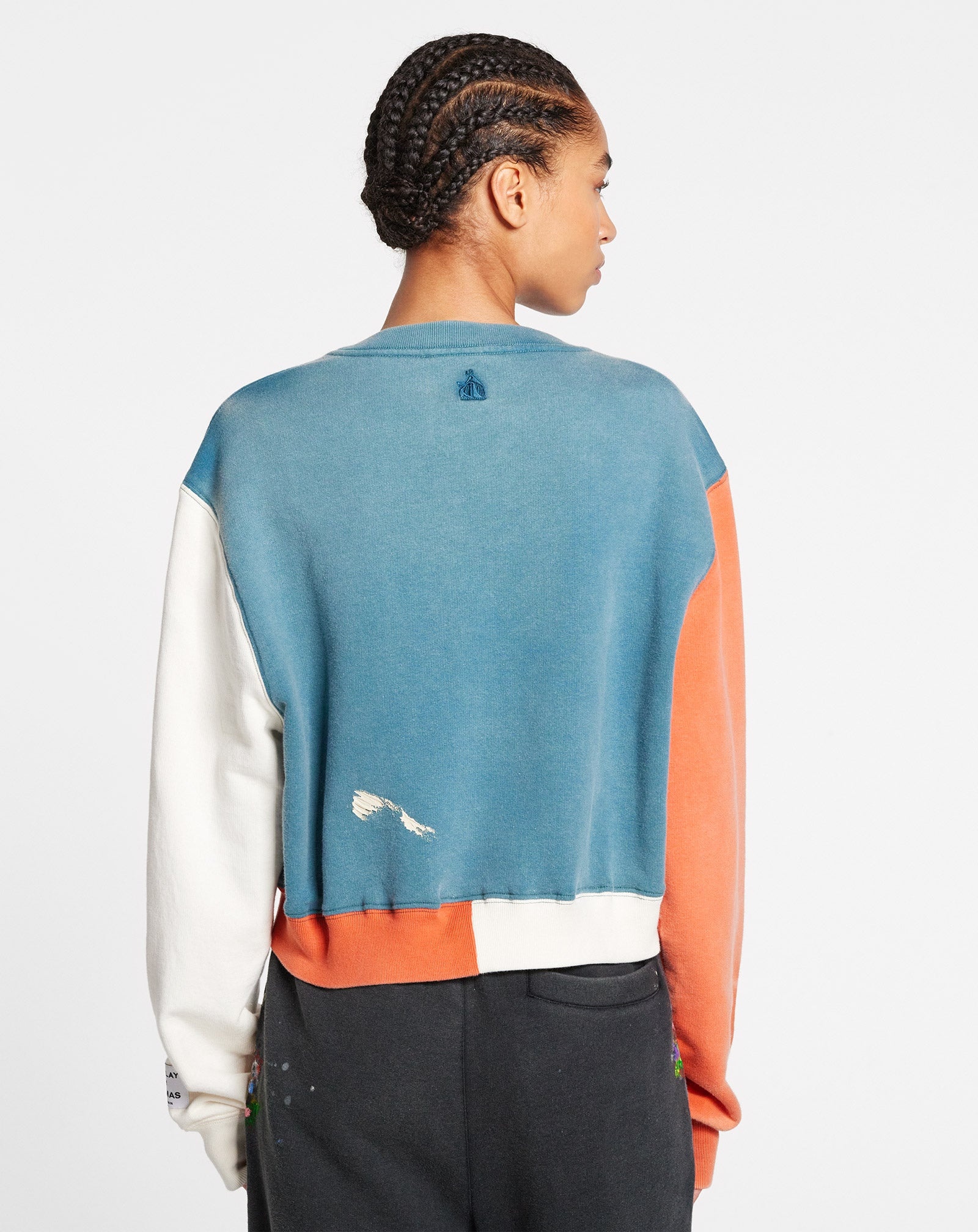 GALLERY DEPT. X LANVIN CREWNECK SWEATSHIRT - 4
