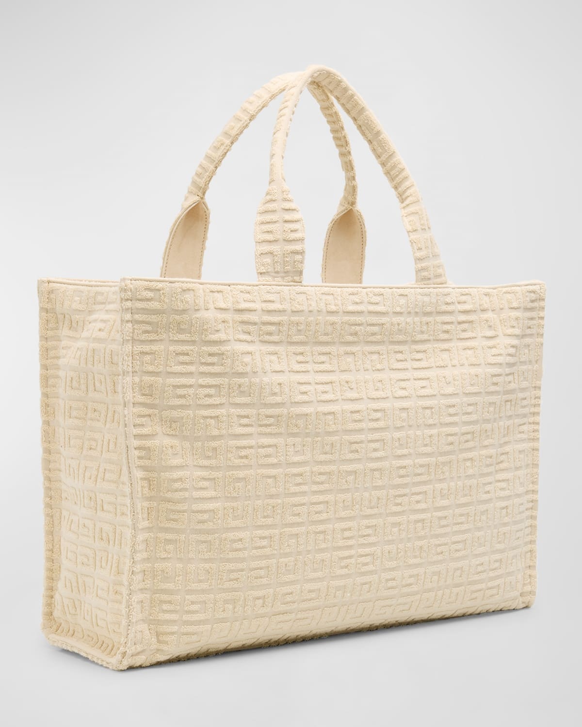 Men's Medium G-Tote Bag in 4G Cotton Toweling - 6