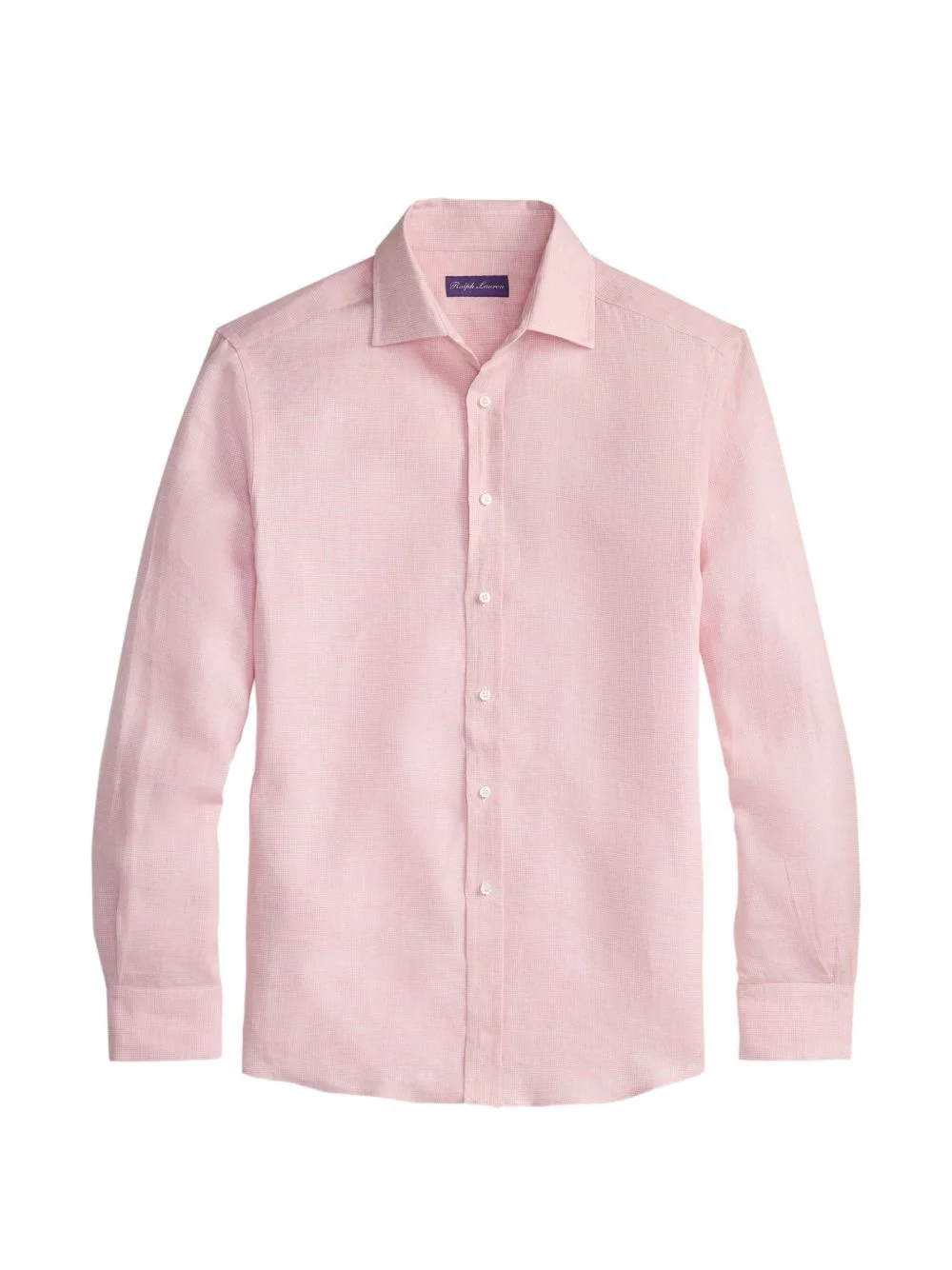 checked long-sleeve shirt - 1