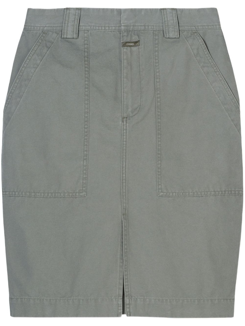 cotton midi skirt 1