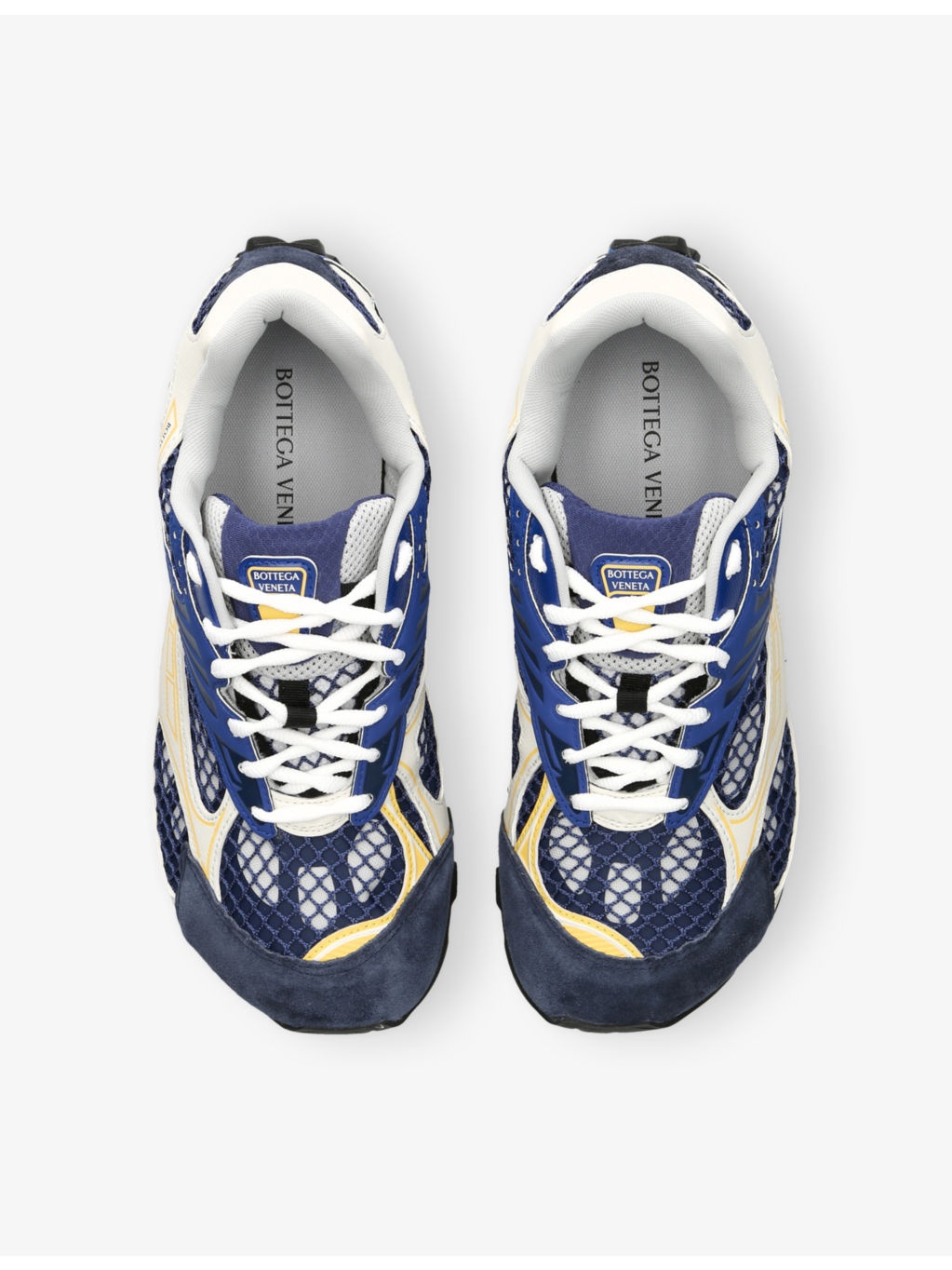 Orbit Contrast-Panel Woven Low-Top Trainers - 2