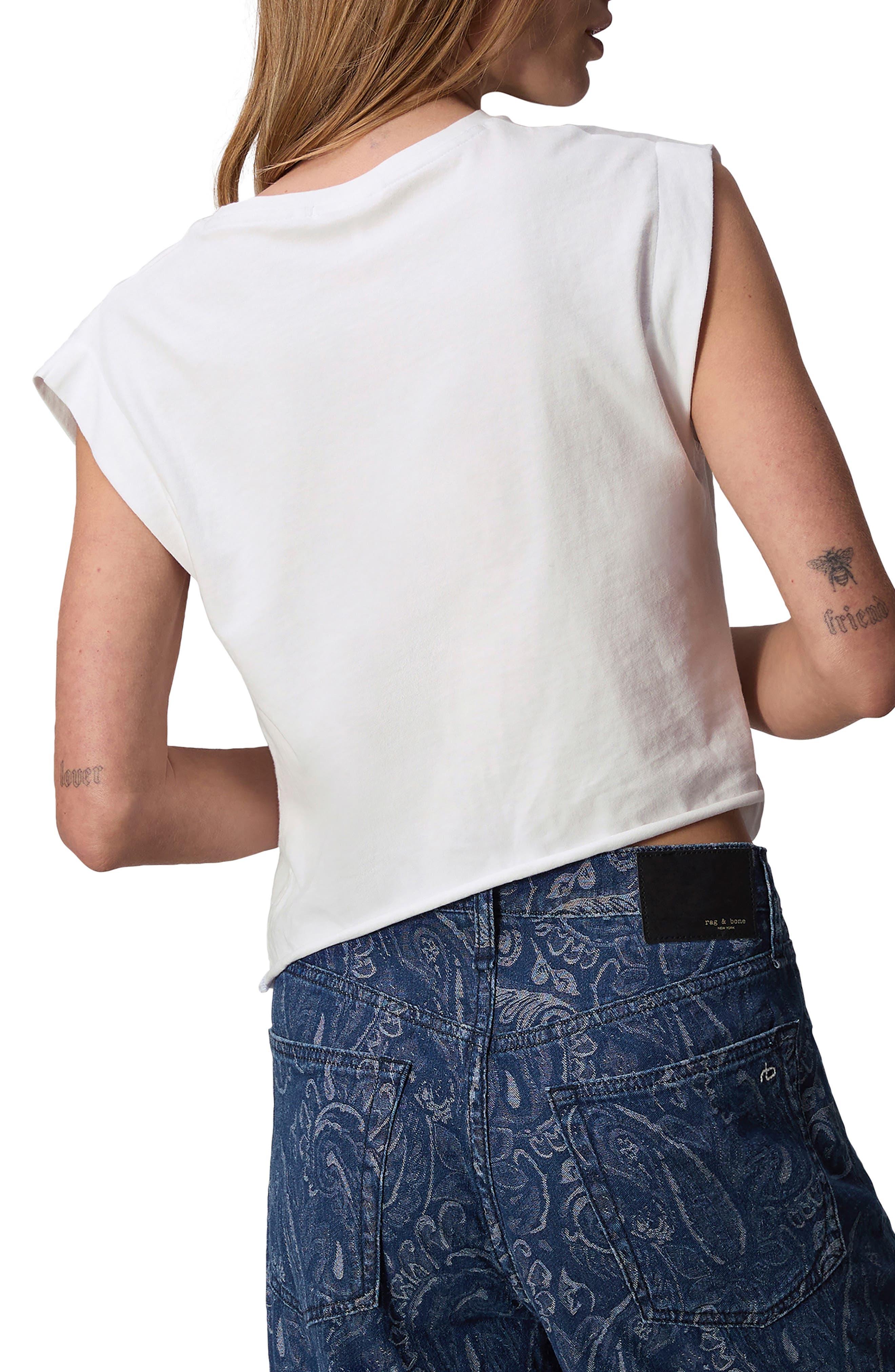 Mica Gathered Muscle Tee - 2