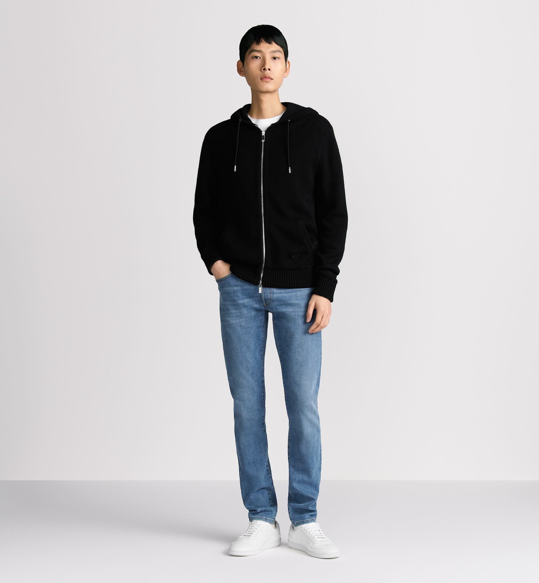 'CD Icon' Hooded Sweatshirt with Zip - 3