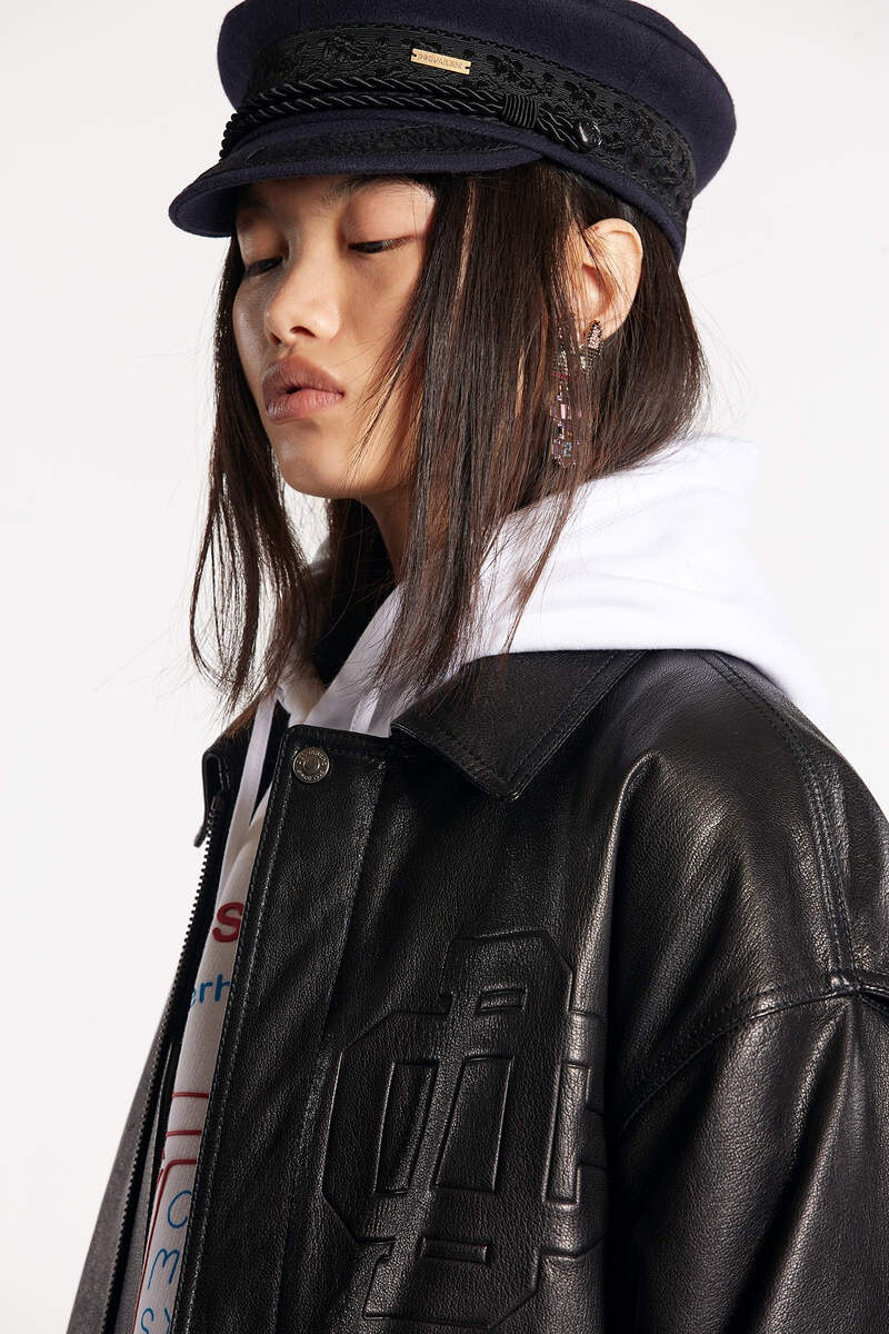 CLASSIC LEATHER BOMBER JACKET 5