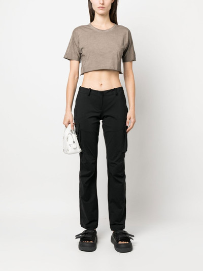 Isaac Sellam cropped short-sleeved T-shirt outlook
