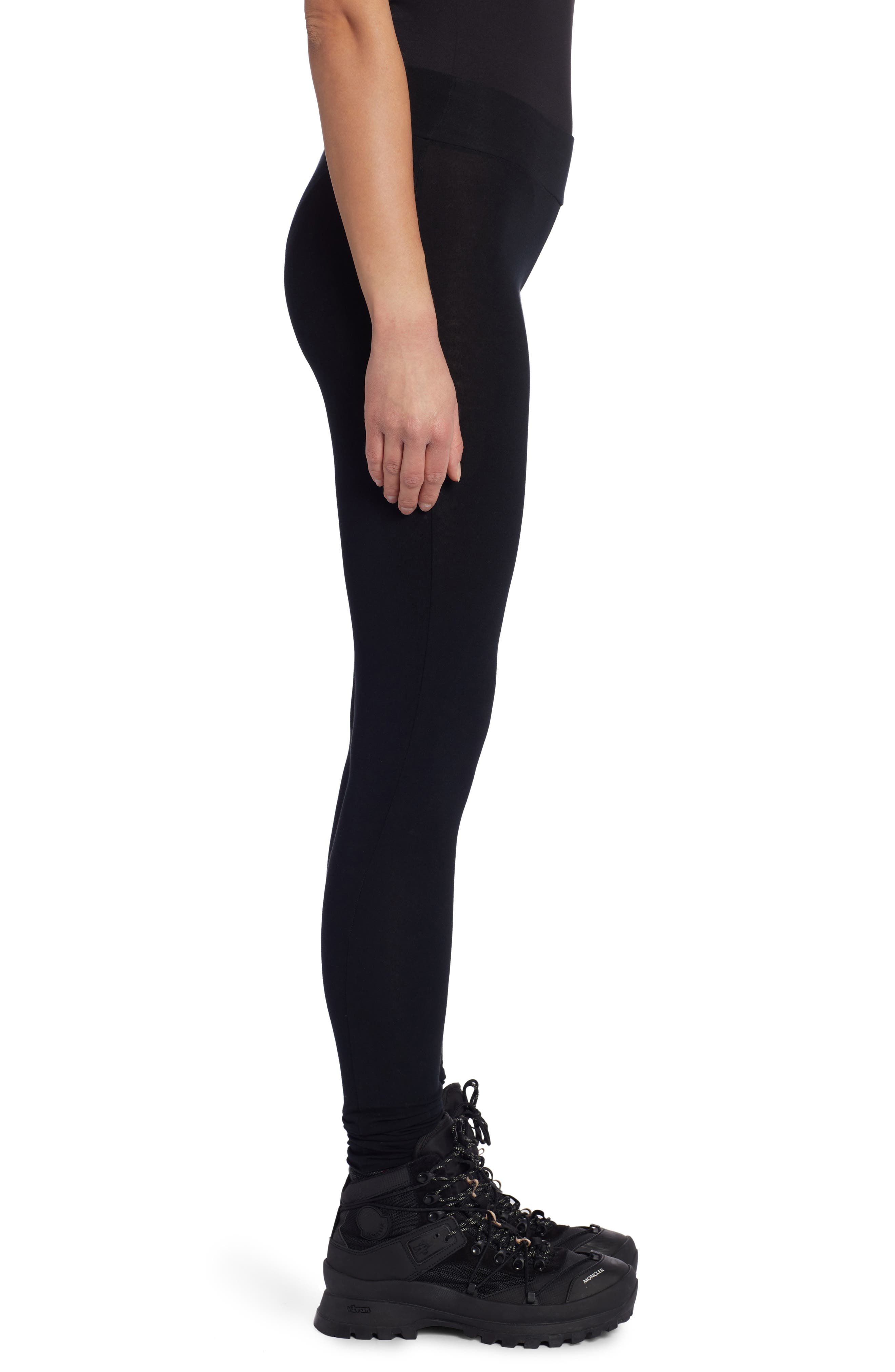 Logo Patch High Waist Leggings - 3