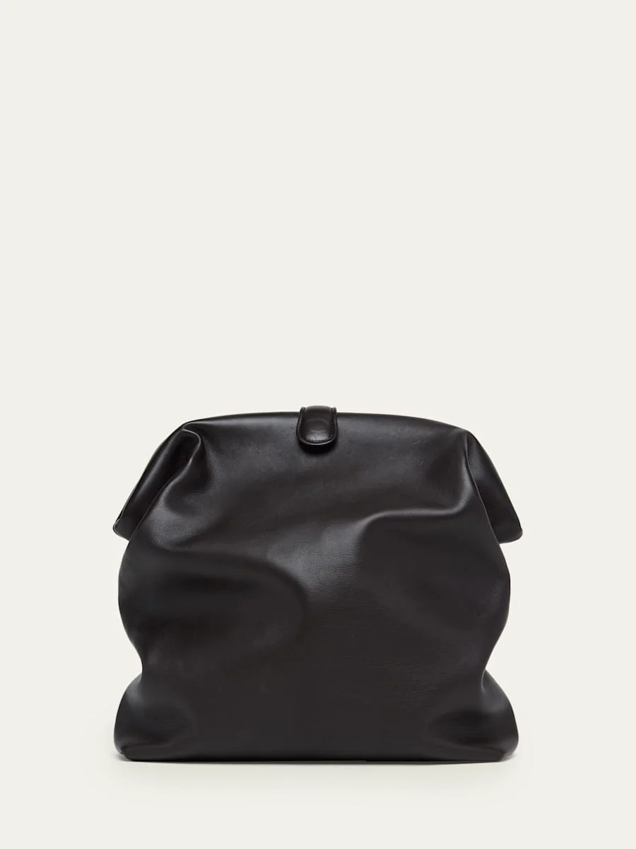 Lauren 1980 Leather Clutch Pouch Bag - 1