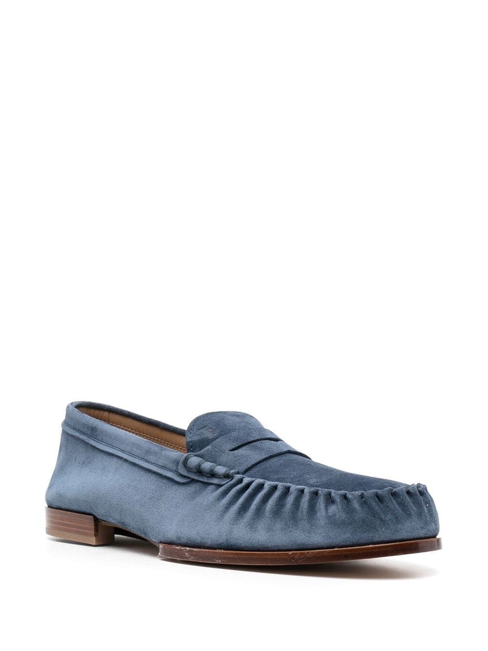 almond-toe slip-on loafers - 2